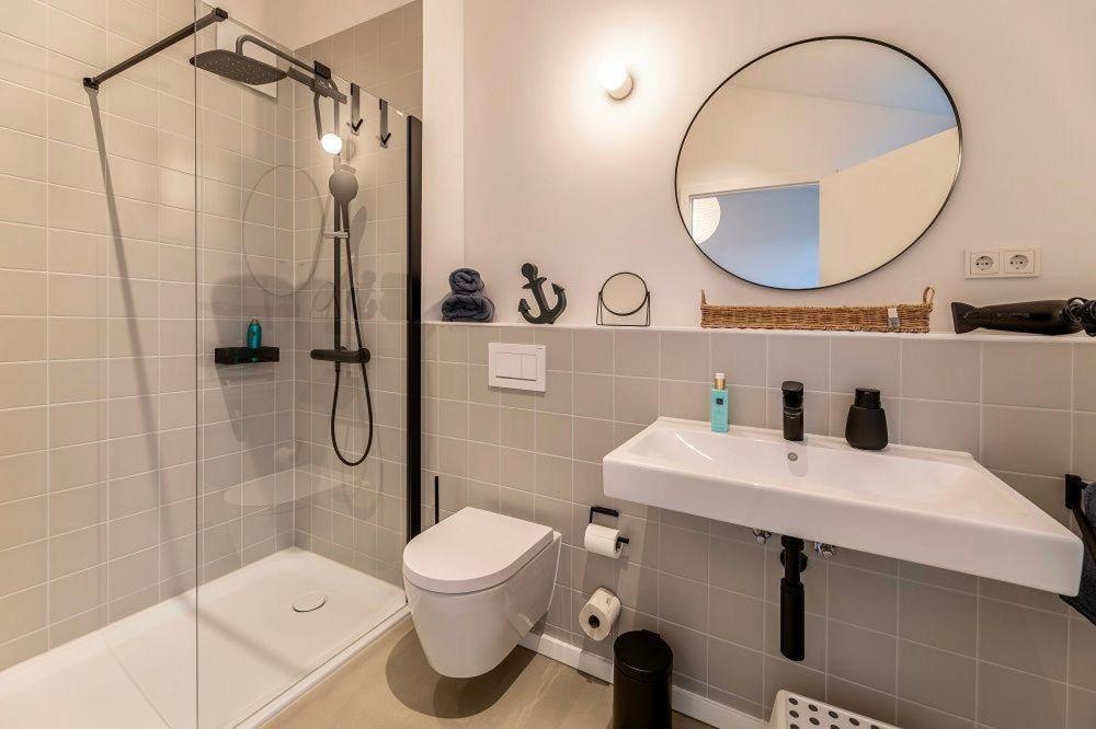 De-Ole-School-Kuestenliebe-Maisonette-Whg-15 Hohwacht Exteriör bild