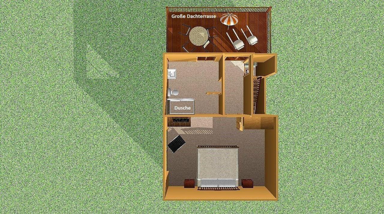 De-Ole-School-Kuestenliebe-Maisonette-Whg-15 Hohwacht Exteriör bild